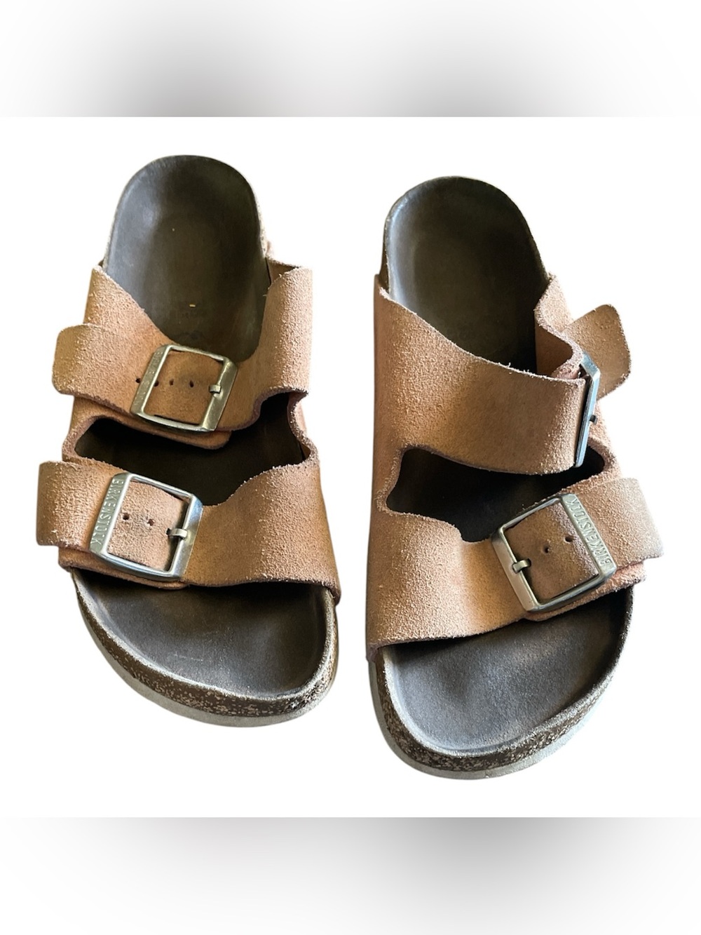 Birkenstock suede Arizona sandals